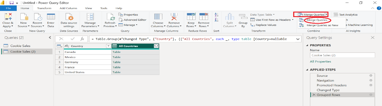 Using Group By in Power Query while Retaining All Column